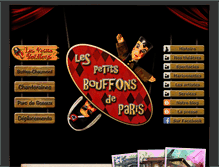 Tablet Screenshot of guignol-paris.com